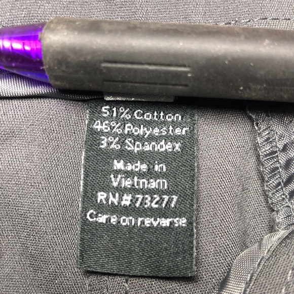 Apt. 9 Mid Rise Lucca Gray Women’s Capri 10 - Picture 10 of 12